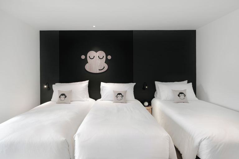 Bedroom 4, Blu Monkey Hub & Hotel Bangtao Beach Phuket, Pulau Phuket