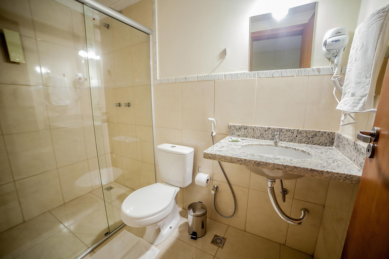 Bathroom, Apoema Hotel, Cuiaba