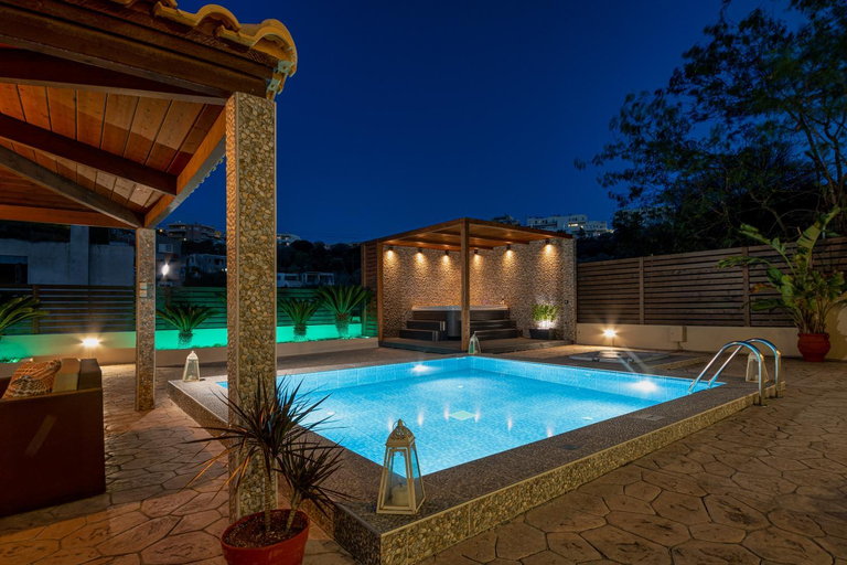 Swimming pool 4, Maria's Luxurious Villa in Koskinou, South Aegean