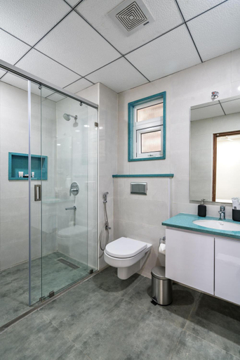 Bathroom 3, SKYLA Studios & Suites - Hitech City, Hyderabad