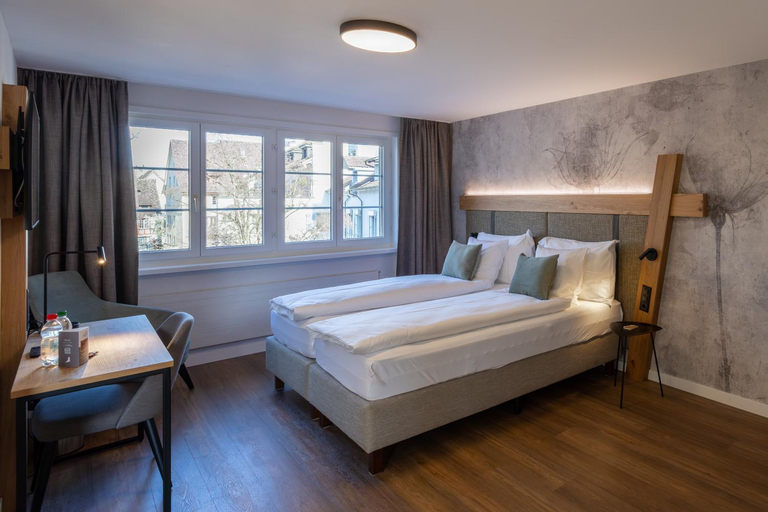 Bedroom 2, Hotel Adler, Stein