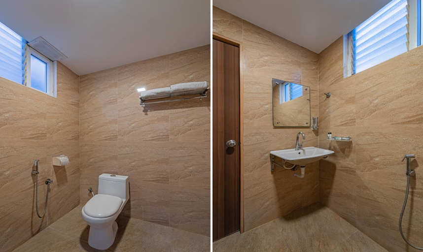 Bathroom 5, Treebo Golden Swan Tambaram, Kancheepuram