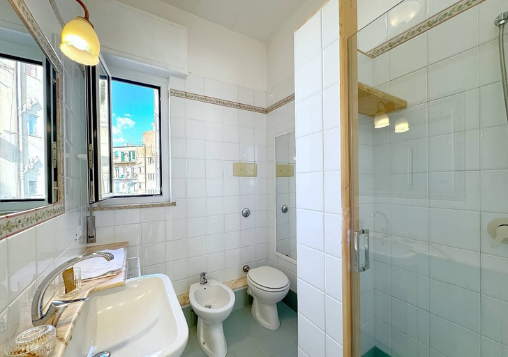 Bathroom, Solemar Sicilia - Terrazza del Merlo, Palermo