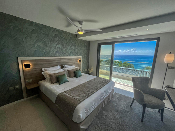 Bedroom 2, Villa KURANDA CAVE, Asterias, vue sur mer panoramique, Saint-François