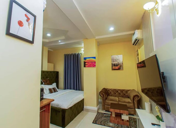Bedroom 4, The Panache Luxury Apartment, Kosofe