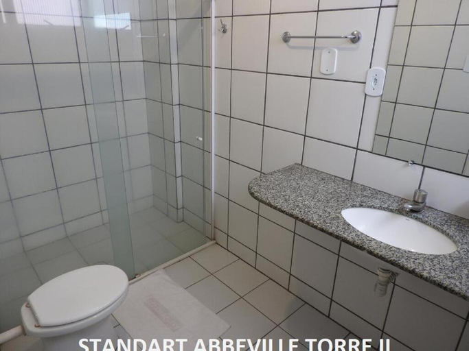 Bathroom 3, Abbeville Hotel Torre I - Torre II, São Luis