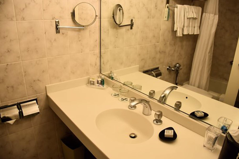 Bathroom 5, Handlery Union Square Hotel, San Francisco