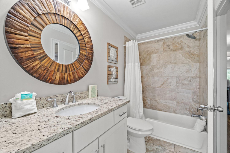 Bathroom 4, Waterside Villa - XL Pool - Steps To Beach - Pets, Walton