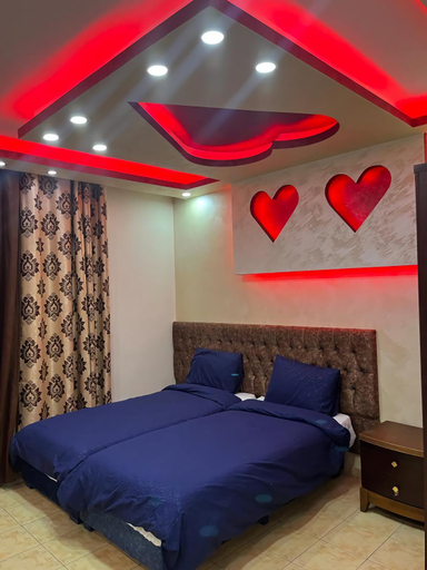 Bedroom, Shihan hotel suites, Salt