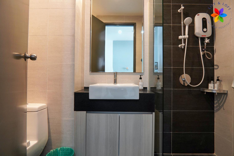 Bathroom 4, Sanitized, Queensville near Midvalley #Netflix, Kuala Lumpur
