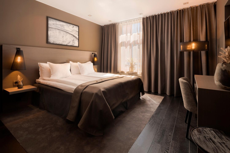 Bedroom 3, The Lamp Hotel, Norrköping
