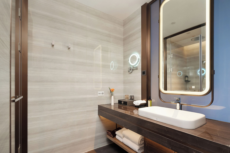Bathroom 3, Galaxy Minyoun Chengdu Xindu Hotel, Chengdu