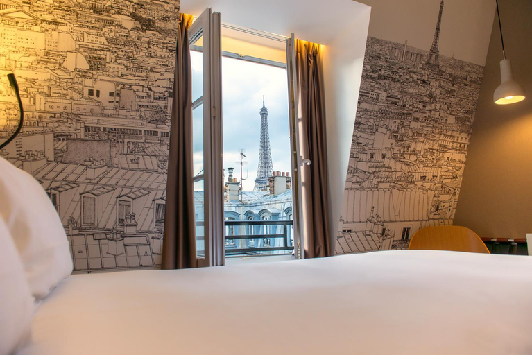 Bedroom 2, Cler Hotel, Paris
