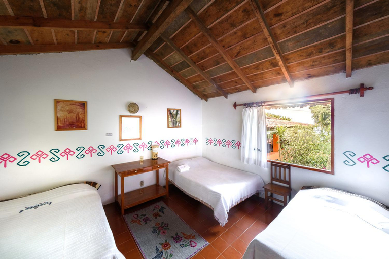 Bedroom 2, Hotel Taselotzin, Nauzontla