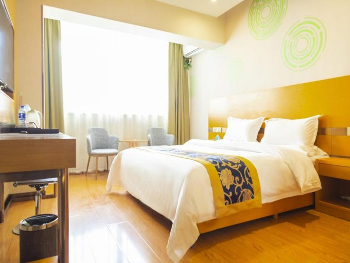 Bedroom 2, GreenTree Inn Xi'an Ming City Wall Northwest Dafengqing Road, Xi'an