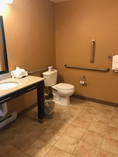 Bathroom 4, Quality Inn & Suites Minot North, Ward