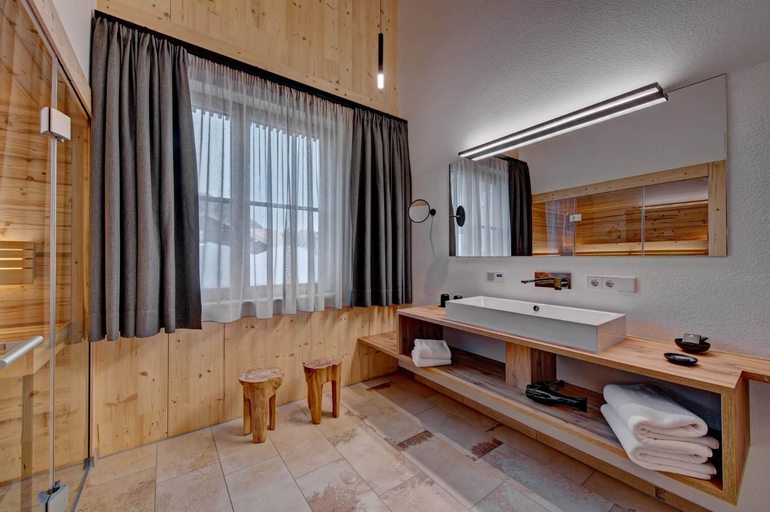 Bathroom 2, Eibele Chalets, Oberallgäu
