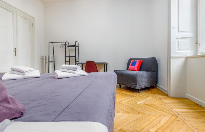 Bedroom 2, FEEL - Porta Nuova Rooms, Bergamo