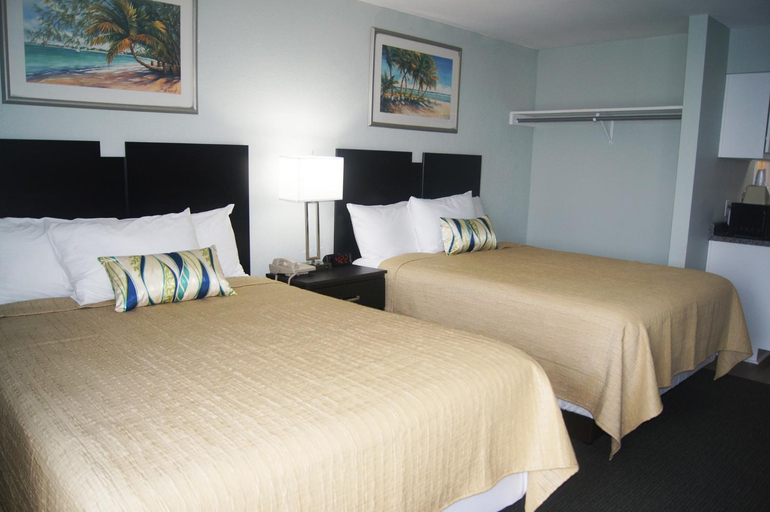 Bedroom 2, Ocean Plaza Motel, Horry