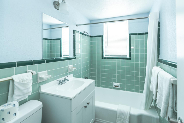 Bathroom, Echo Sails Motel, Pinellas