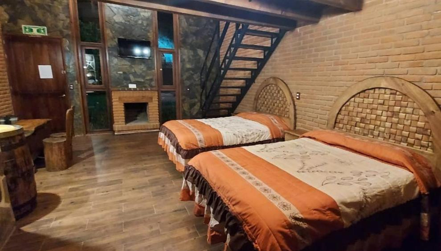 Bedroom 2, Cabanas Dona Anita, Omitlán de Juárez
