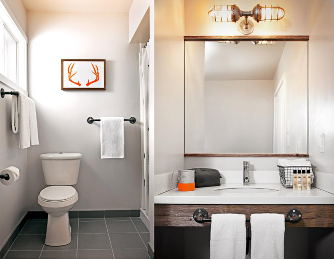 Bathroom 5, Basecamp Tahoe City, Placer