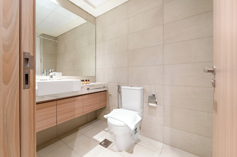 Bathroom, Silkhaus Azizi Riviera, Dubai