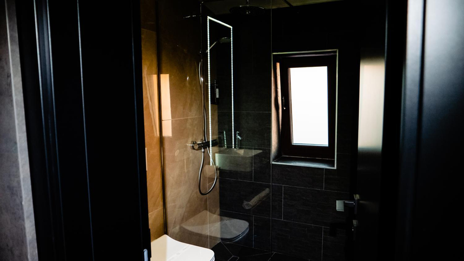 Bathroom 3, Hotel Goya Boutique, Turcinesti