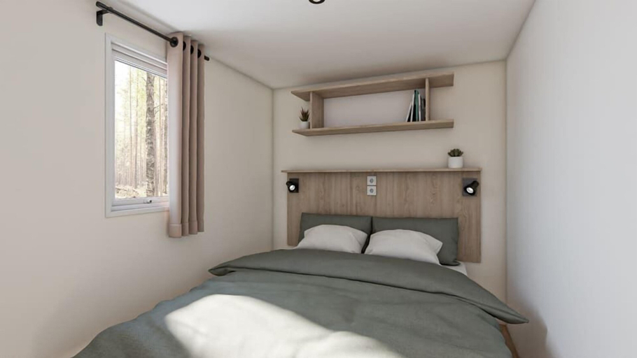 Bedroom 4, Camping Château de l'Hom, Gard