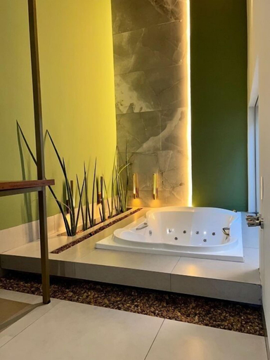 Bathroom 3, Chalé Village Jângal, Machado