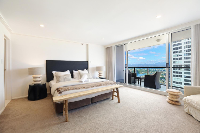 Bedroom 3, Peninsula Apartments managed by GCHS, Gold Coast
