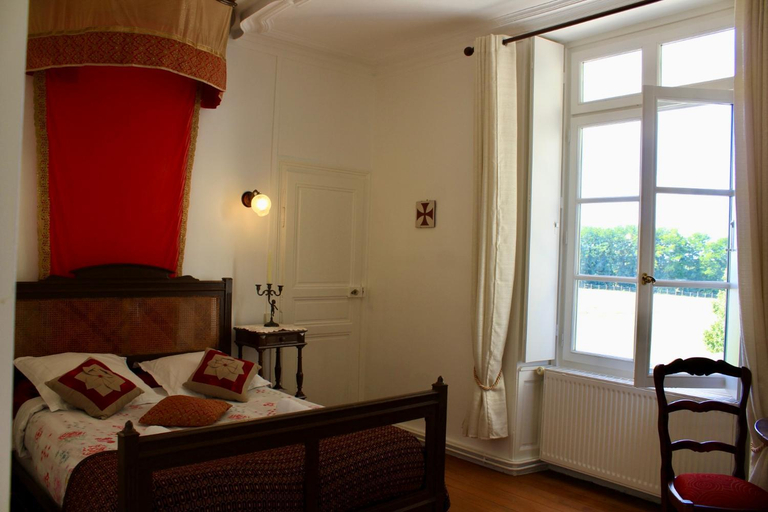 Bedroom 3, Chateau de Montaupin, Sarthe