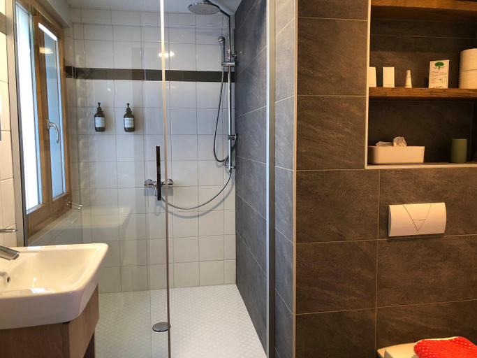 Bathroom 3, Hotel Les Etagnes, Conthey