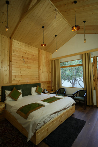 Bedroom 2, nine Apple Resort Dharali Harsil, Uttarkashi