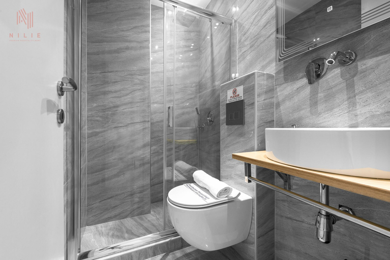 Bathroom 2, Factory Inn Nilie Hospitality MGMT, Central Macedonia