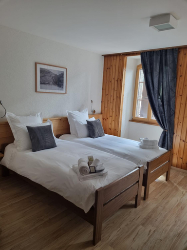 Bedroom 4, Auberge de la Bourgeoisie, Monthey