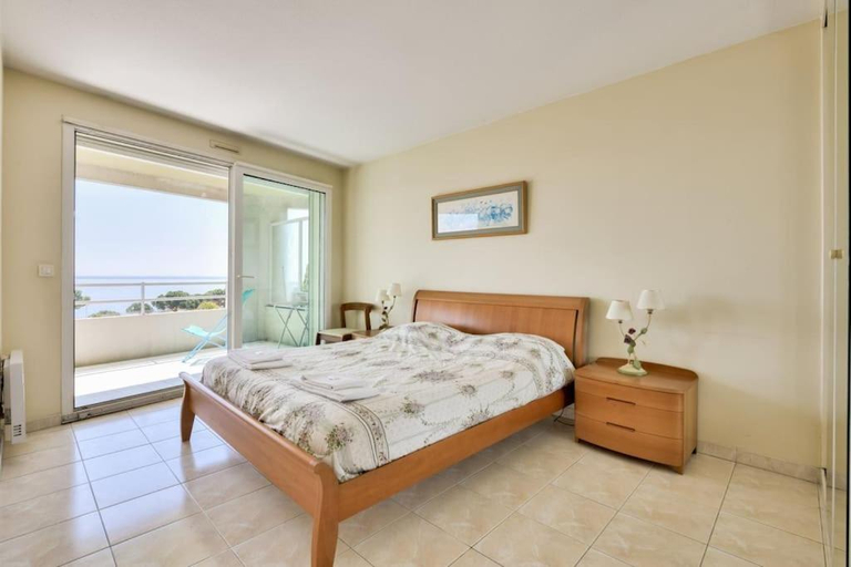 Bedroom 1, Apartment W 2 bathrooms at 400m from the beach, Alpes-Maritimes