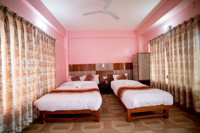 Bedroom 2, Hotel Peace Stupa, Gandaki