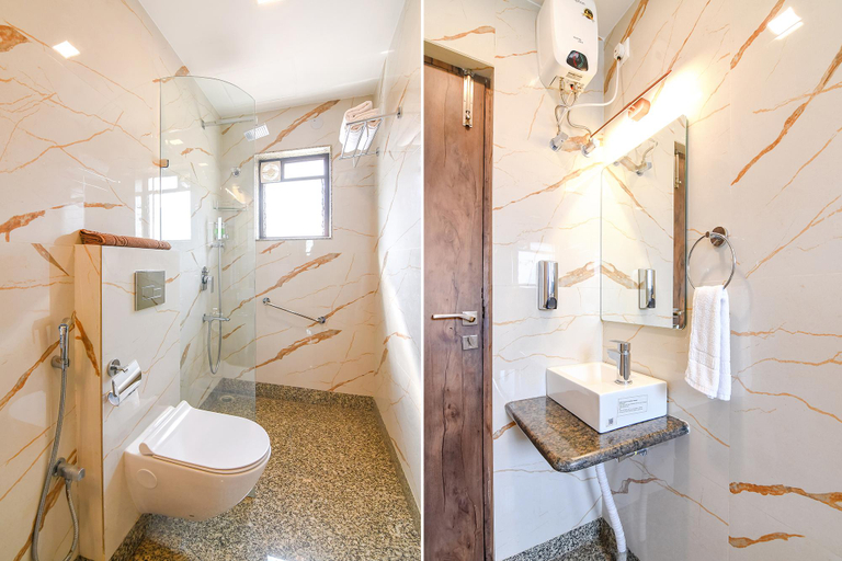 Bathroom 4, FabHotel Prime The Pavilion - Nr. City Centre 2, North 24 Parganas