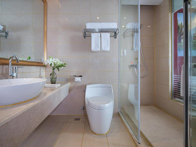 Bathroom, Vienna International Hotel Zhuzhou Liyu, Zhuzhou
