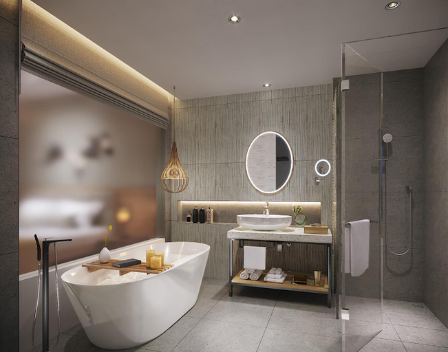 Bathroom 3, Nouveau Resort, Mahinog