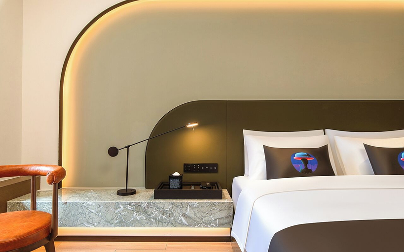 Bedroom 2, MUSTEL ARTE HOTEL ZHENLIN CHENGDU, Chengdu