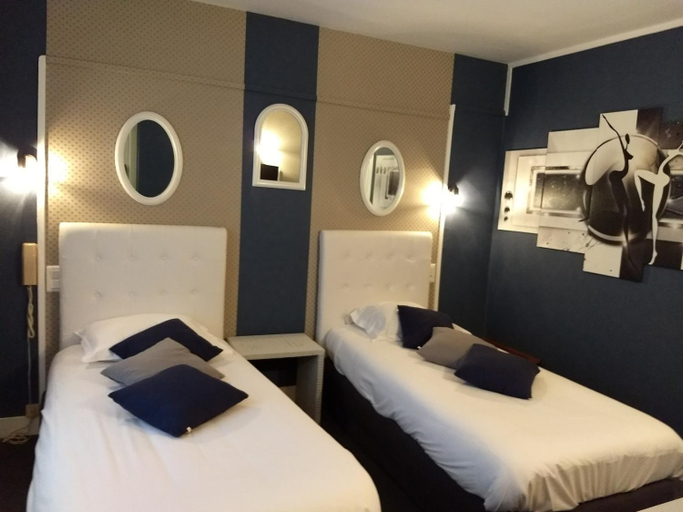 Bedroom 2, Hotel Patton, Manche