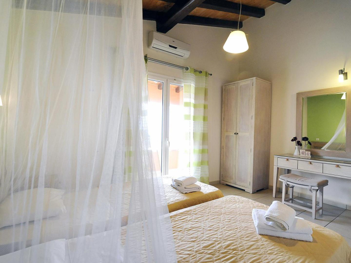 Bedroom 3, Pyramid City Apartments, Ionian Islands