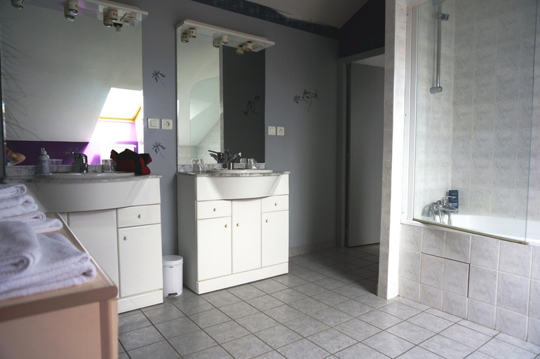 Bathroom 2, Logis Hotel Les Portes D'Apcher, Lozère