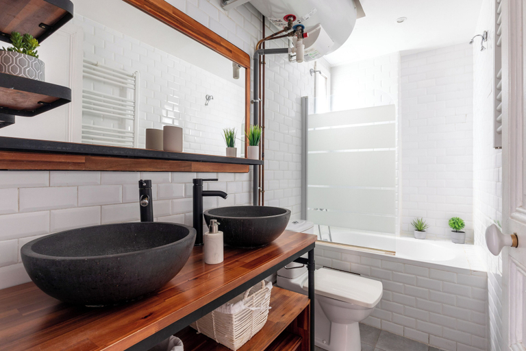 Bathroom, Appartement Prestige dans le 16, Paris