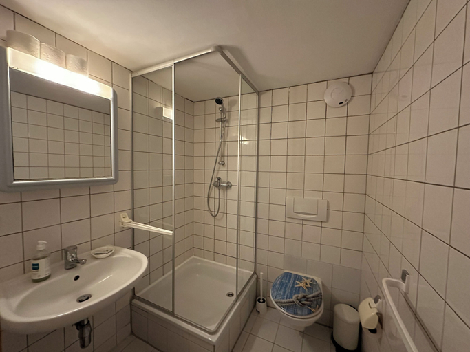 Bathroom 5, Amara-Gasthaus-Festsaal-Pension, Sächsische Schweiz-Osterzgebirge