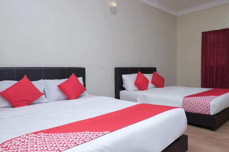 Bedroom 2, Hotel O Kay Inn Kerteh, Kemaman