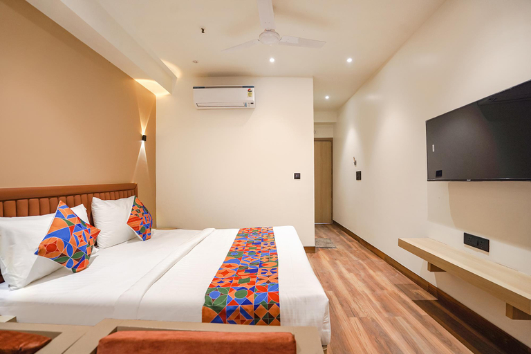 Bedroom 3, FabHotel Prime IP Indrapuram, Gautam Buddha Nagar