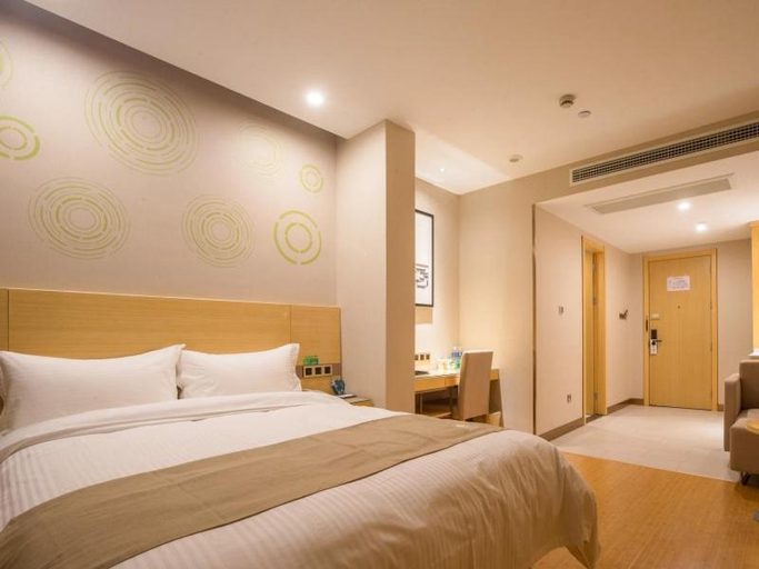 Bedroom 2, GreenTree Inn Hefei Binhu District Hangzhou Road Expressway Times Square, Hefei